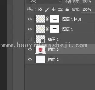 场景合成，通过PS合成一张苹果里面种苹果树的趣味照片_www.haoyidiansheji.com