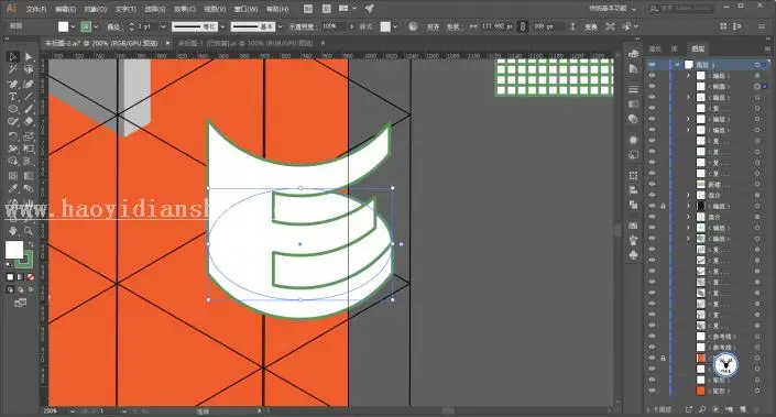 海报制作，用AI制作一幅素描卡通风格海报_www.haoyidiansheji.com