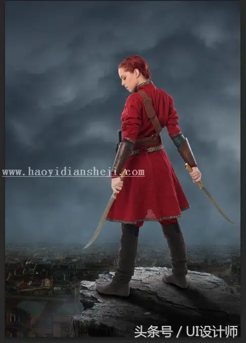 海报制作，用PS打造国外魔幻感海报后期_www.haoyidiansheji.com