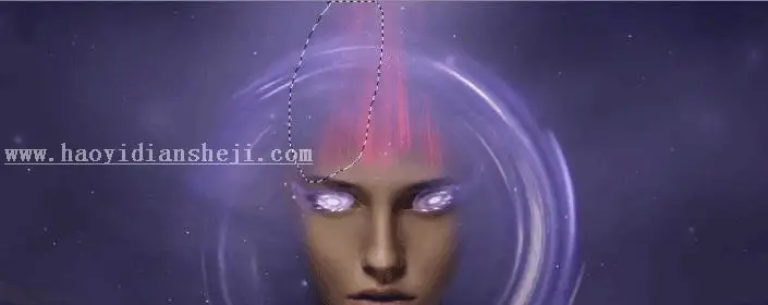 场景合成，用PS合成一个抽象的超现实科幻人物_www.haoyidiansheji.com