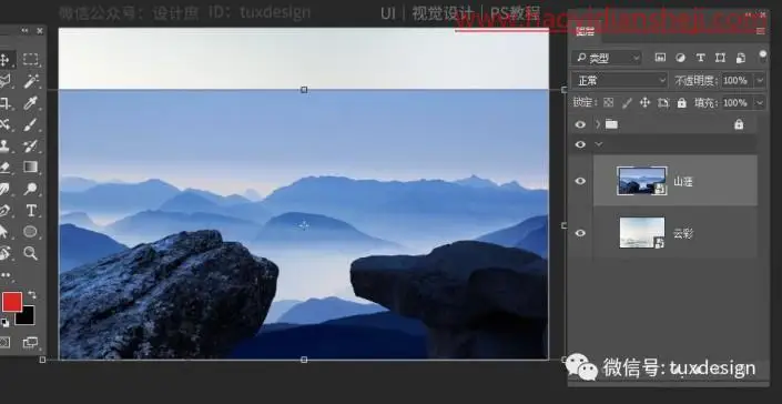 场景合成，合成变色龙与它的小主人_www.haoyidiansheji.com