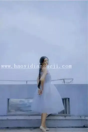 废片后期，通过PS拯救阴天拍摄的人像_www.haoyidiansheji.com