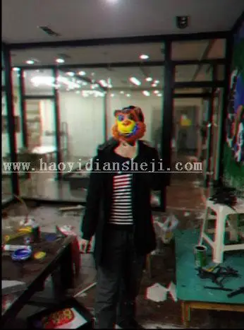 故障效果，用ps制作一个具有干扰信号画风的人像_www.haoyidiansheji.com