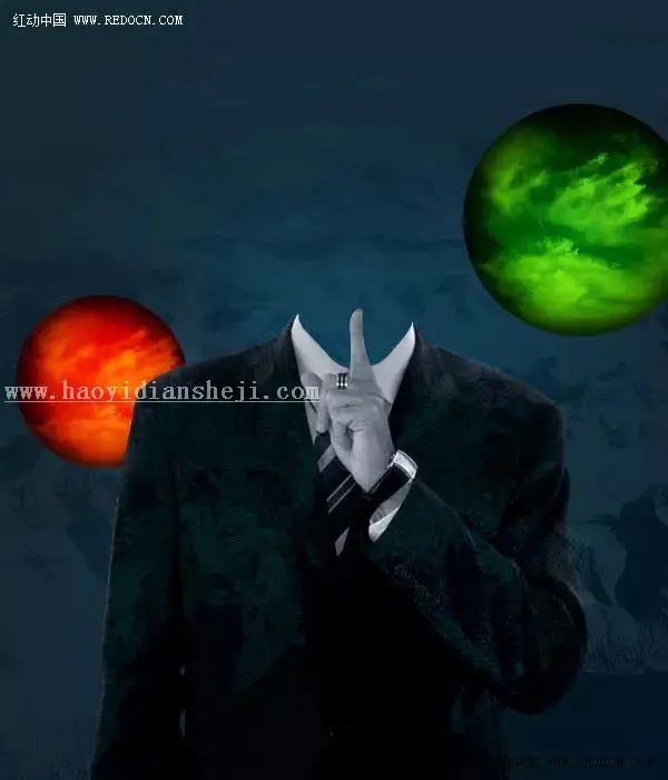 烟雾效果，通过PS给人物制作迷幻烟雾效果_www.haoyidiansheji.com