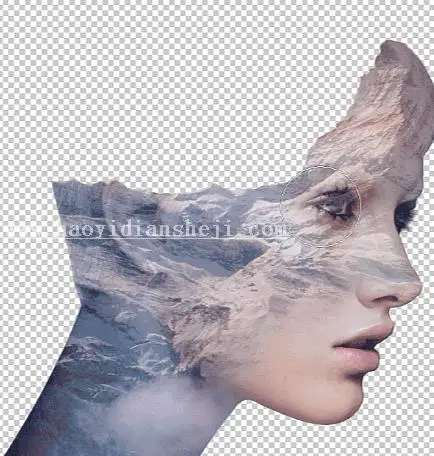 多重曝光，用PS制作文艺创意的人物多重曝光_www.haoyidiansheji.com