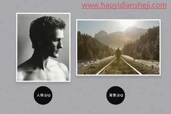 多重曝光，模仿大师之作一张会讲故事的多重曝光人像照片_www.haoyidiansheji.com