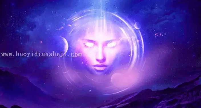 场景合成，用PS合成一个抽象的超现实科幻人物_www.haoyidiansheji.com