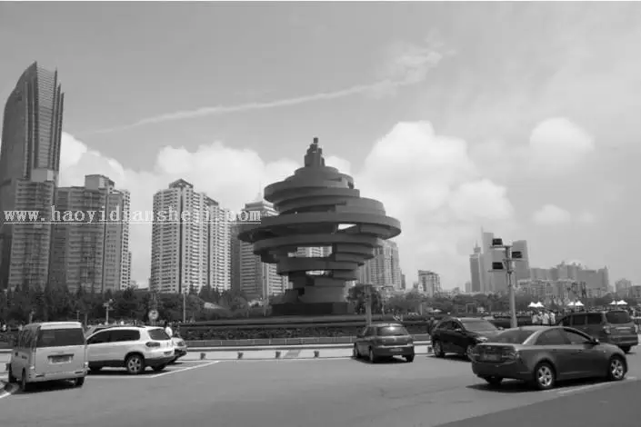 单色效果，教大家制作延时摄影城市照片_www.haoyidiansheji.com
