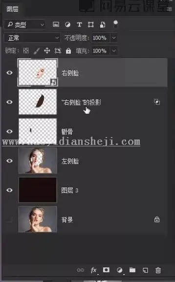 场景合成，通过PS合成一副创意人像照片_www.haoyidiansheji.com
