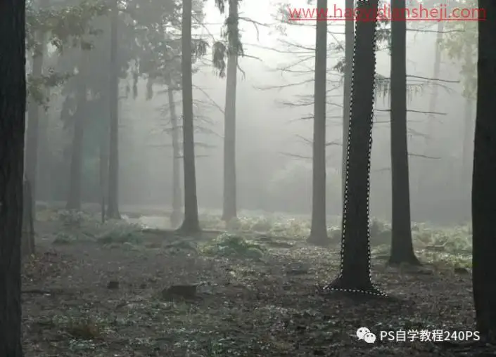 奇幻合成，合成鹿角中的神秘水世界_www.haoyidiansheji.com