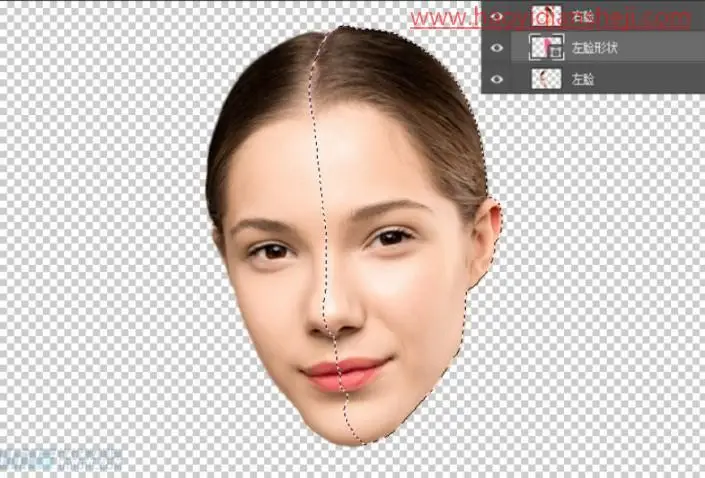场景合成，通过PS合成一个超现实画面头像海报_www.haoyidiansheji.com