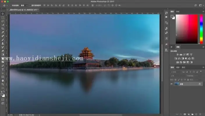锐化知识，用PS给照片寻找最佳的锐化方法_www.haoyidiansheji.com