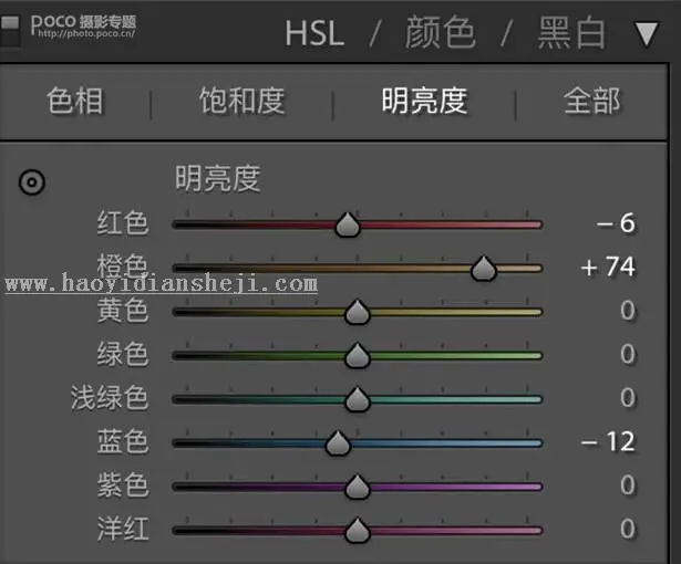 LR调色教程，通过LR调出电影质感粉蓝色调的海边教程照片_www.haoyidiansheji.com