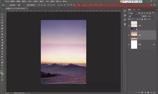 梦幻合成，通过PS制作一张告白气球与蒲公英的约定的超现实场景_www.haoyidiansheji.com