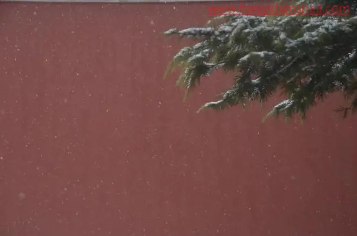 下雪效果，制作大学纷飞的动态下雪效果_www.haoyidiansheji.com