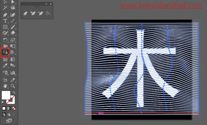 文字制作，制作飘影立体文字效果_www.haoyidiansheji.com