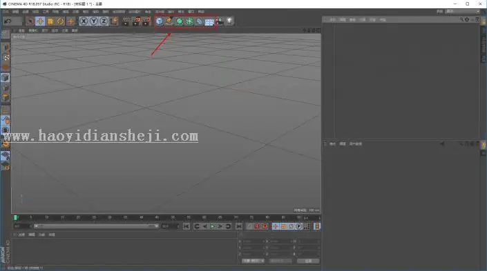 海报教程，用c4d打造炫美科技球海报_www.haoyidiansheji.com