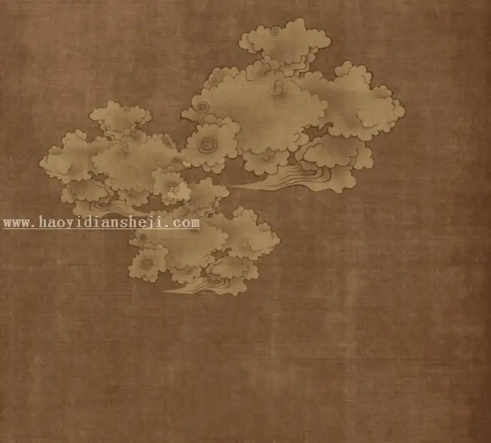 工笔画，模仿孙郡工笔画效果_www.haoyidiansheji.com