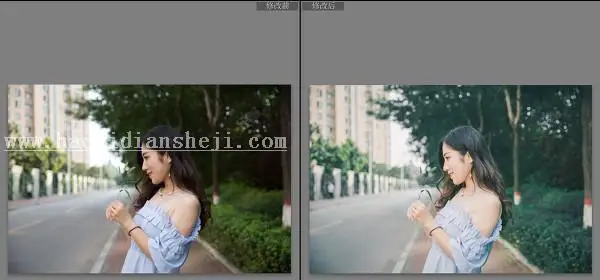 胶片色，用PS打造森系清新电影色调_www.haoyidiansheji.com