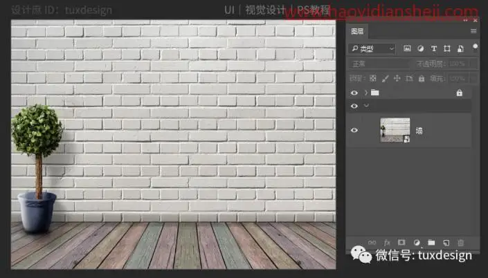 创意合成，制作一张大象从壁画中走向现实的场景_www.haoyidiansheji.com