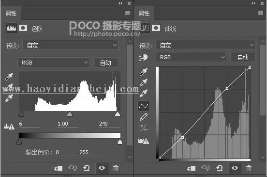 冷色调，调出阴郁蓝冷色人像效果_www.haoyidiansheji.com