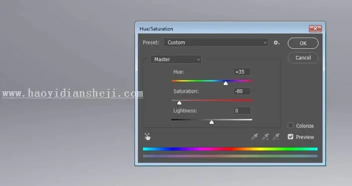 3D工具，通过PS中的3D功能创建膨胀3D文本效果_www.haoyidiansheji.com