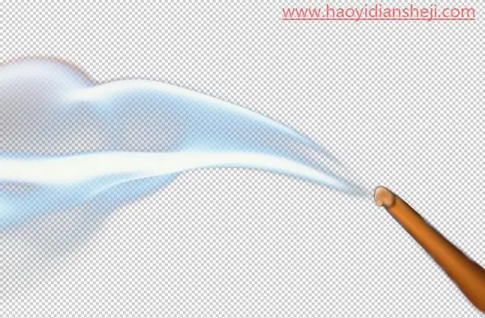 抠烟雾，用PS中的通道抠出烟雾_www.haoyidiansheji.com