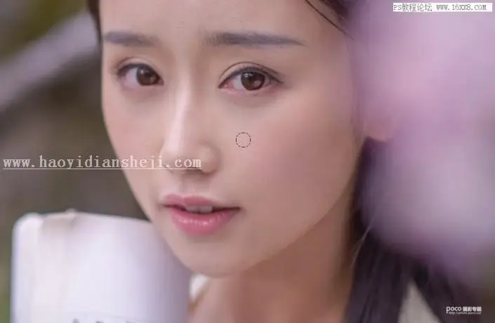 粉色效果，用PS调出古风人像甜美效果_www.haoyidiansheji.com