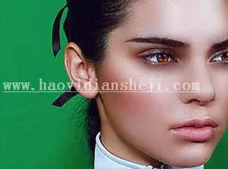 人像修图，用PS给人物进行精细修图_www.haoyidiansheji.com