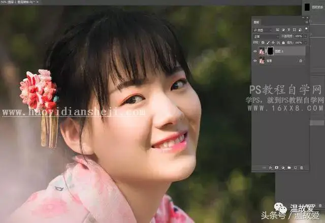 磨皮技巧，比DR3高低频更好的修图教程_www.haoyidiansheji.com
