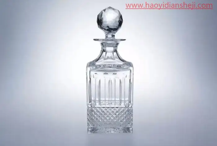 抠玻璃，通过PS抠出透明的玻璃瓶_www.haoyidiansheji.com