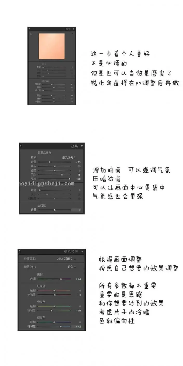 室内人像，LR如何处理昏暗室内人像照片？_www.haoyidiansheji.com