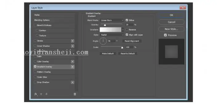 发光字，用PS制作复古发光艺术字_www.haoyidiansheji.com