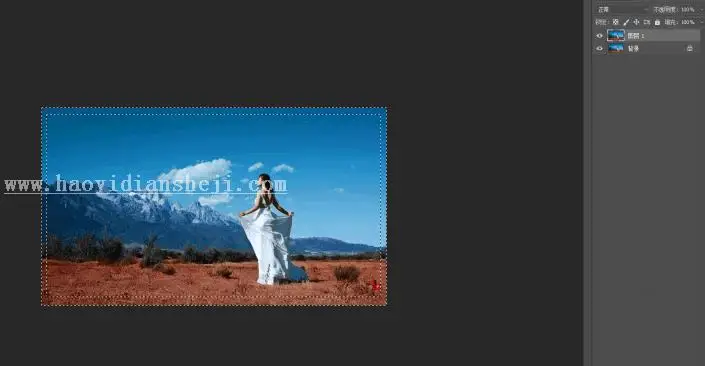 纹理效果，给人物照片加上好看的特效_www.haoyidiansheji.com