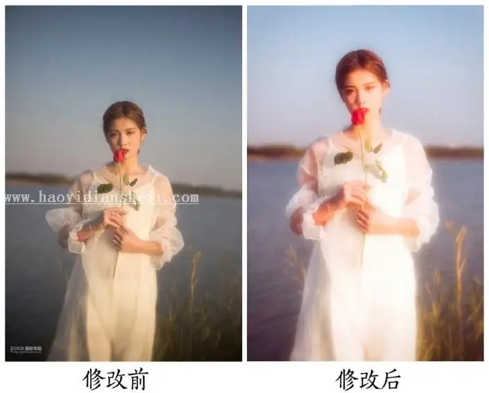 复古色，通过LR把人像跳出复古的朦胧调人像_www.haoyidiansheji.com