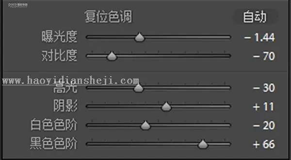 LR调色教程，通过LR给人物调出一种洛丽塔画风的照片_www.haoyidiansheji.com