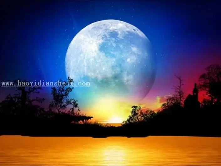 场景合成，用PS合成一个梦幻精灵壁纸图案_www.haoyidiansheji.com