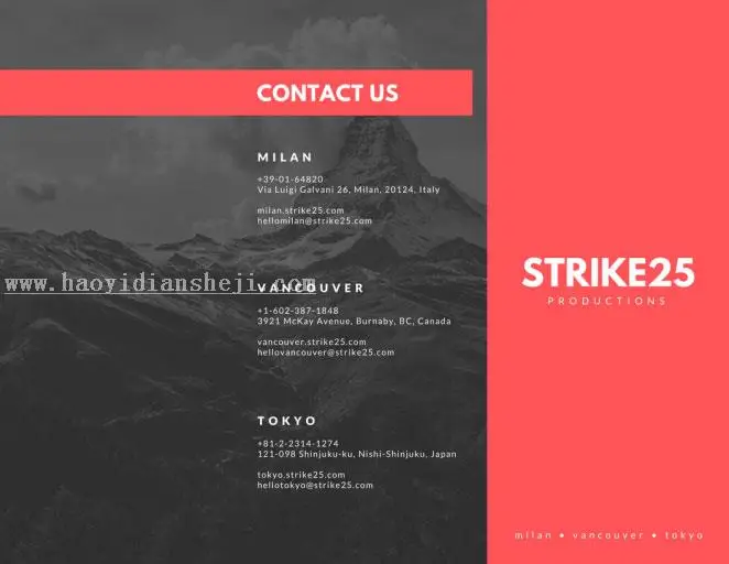 三折页，分享20个三折页设计小技巧_www.haoyidiansheji.com