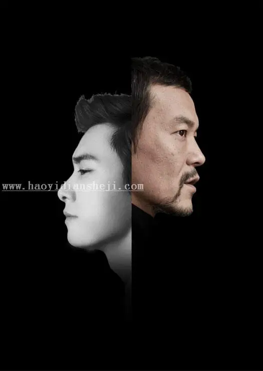 海报设计，用PS制作一副电影《心理罪》的海报_www.haoyidiansheji.com