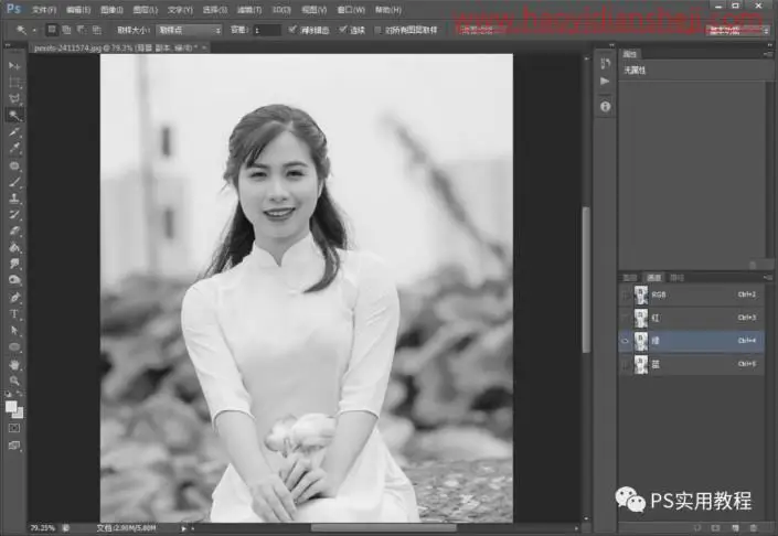 证件照，把生活照从抠图修图调色到排版的寸照制作过程_www.haoyidiansheji.com