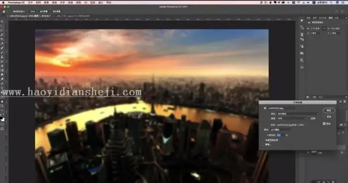 柔焦效果，用PS制作照片后期梦幻柔焦效果_www.haoyidiansheji.com