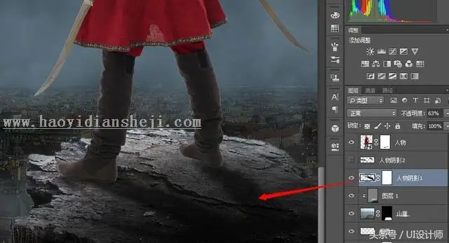 海报制作，用PS打造国外魔幻感海报后期_www.haoyidiansheji.com