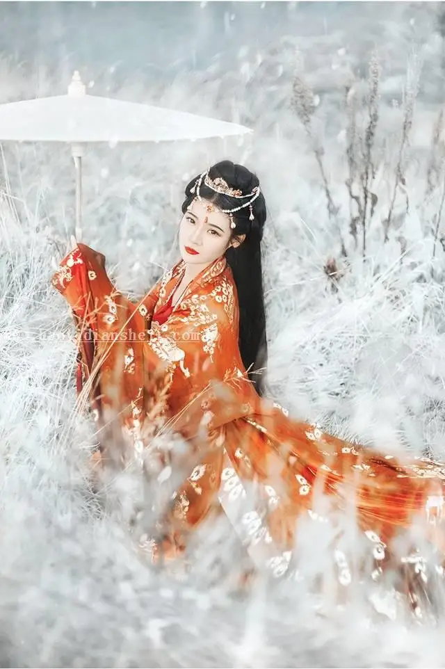 古风后期，通过PS把荒野草地变成大雪纷飞的雪景_www.haoyidiansheji.com