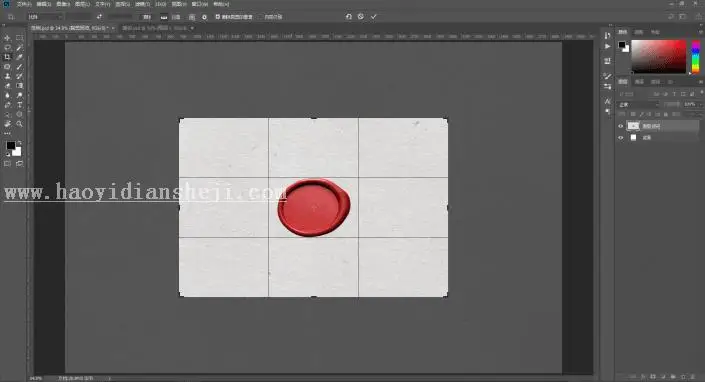 印章制作，用PS制作属于你的专属印记_www.haoyidiansheji.com