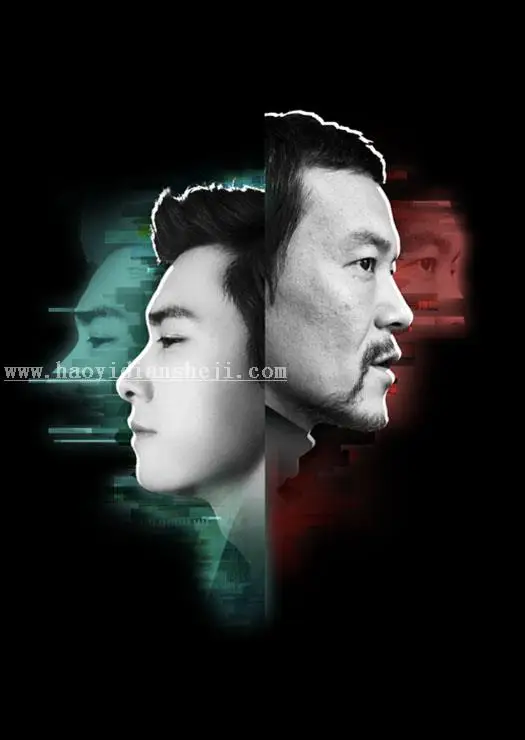 海报设计，用PS制作一副电影《心理罪》的海报_www.haoyidiansheji.com