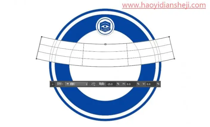 贴图样机，用PS设计逼真的金箔效果样机_www.haoyidiansheji.com