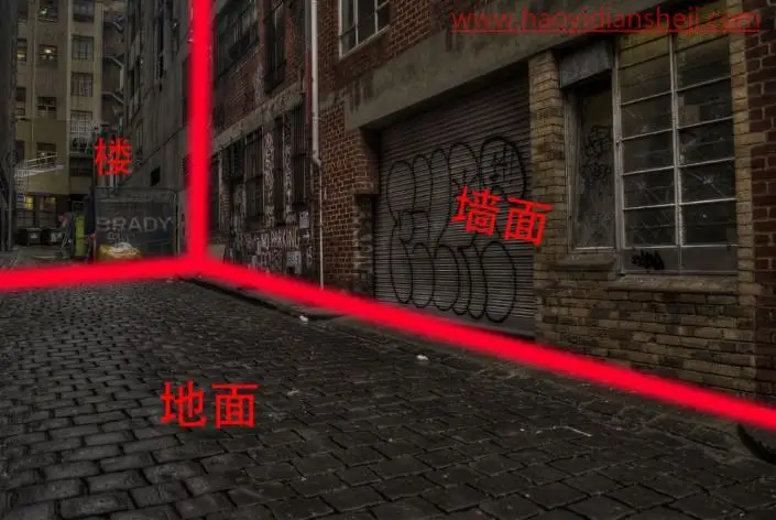 奇幻合成，在PS中合成一个在街道上飞行的超人场景_www.haoyidiansheji.com