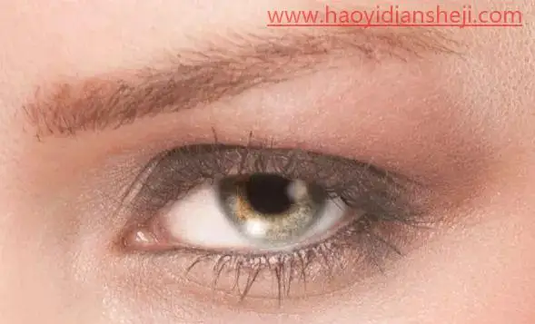 眼睛美化，给眼睛进行美化令其更加灵动_www.haoyidiansheji.com