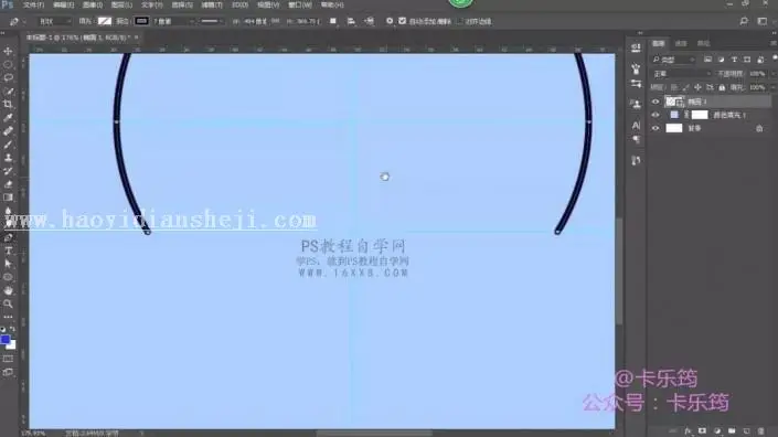 描边图标，用PS绘制可爱的卡通的笑脸描边图标_www.haoyidiansheji.com