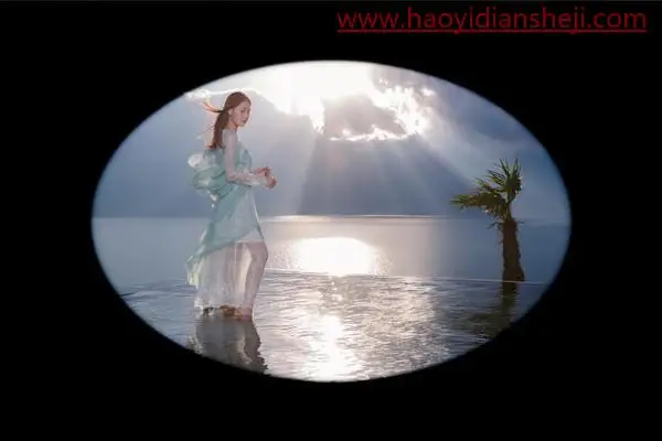 逆光照片，打造甜美的外景逆光人像照片_www.haoyidiansheji.com